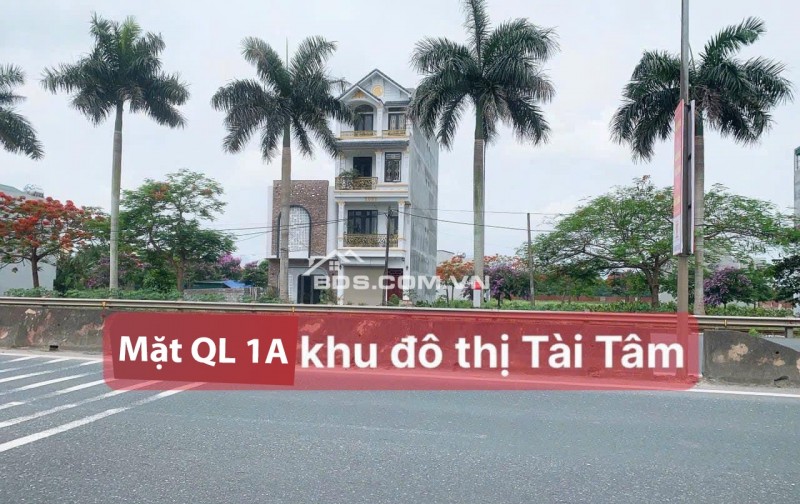 Bán đất KĐT Tài Tâm Riverside - Diện tích 81m2. Hướng Đông mặt QL1A